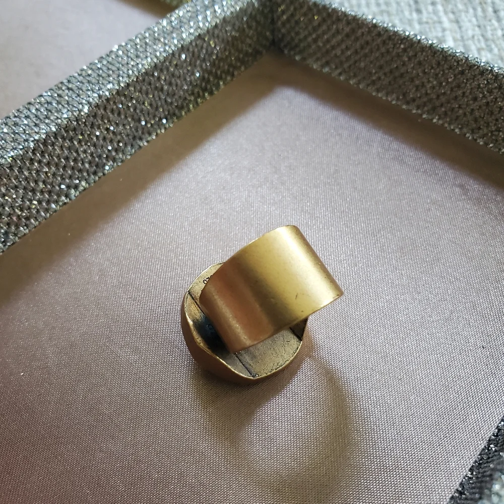 Alex and Ani Jade Sun Cocktail Ring
